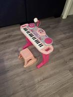 Roze Kinder Keyboard met Microfoon, Ophalen, Zo goed als nieuw, Meisje