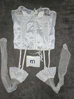 Satijnen Korset Set - Maat M, Verzenden