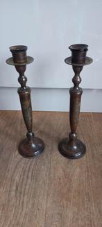 Kandelaar Kandelaren 2 stuks, Antiek en Kunst, Ophalen of Verzenden, Koper of Brons