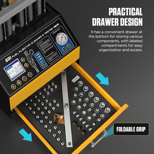 Injector tester voor GDI FSI EFI injectoren digitale sturing, Auto diversen, Autogereedschap, Nieuw, Verzenden