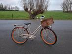 28 inch Gazelle fiets met krat, Ophalen, Handrem, Gazelle, 53 tot 56 cm