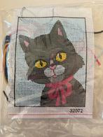 Borduursetje Poes Borduren, Ophalen of Verzenden, Nieuw, Handborduren, Borduurpakket