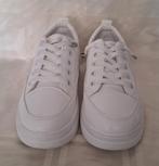 Witte leren sneakers, maat 41 - bijna nieuw!, Wit, Ophalen of Verzenden, Sneakers of Gympen, Zo goed als nieuw