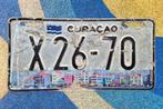Kentekenplaat nummerplaat Curaçao 2009, Verzenden, Gebruikt, Auto's