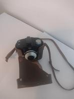 Vintage Agfa camera met tas en flitser, Audio, Tv en Foto, Fotocamera's Analoog, Ophalen, Gebruikt, Overige Merken