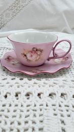 Meander kop en schotel, Antiek en Kunst, Ophalen of Verzenden