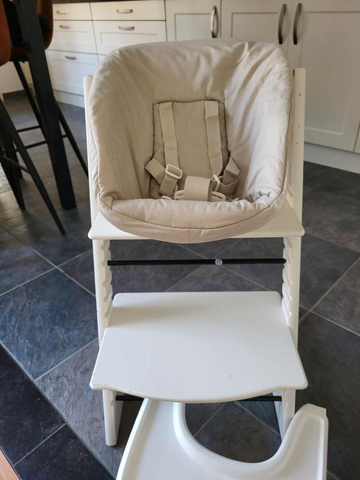 tripp trapp, Kinderen en Baby's, Kinderstoelen, Gebruikt, Meegroeistoel, Ophalen of Verzenden
