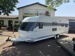 Hobby Prestige 720 UKFE, Caravans en Kamperen, Caravans, Schokbreker, Hobby, 7 tot 8 meter, Bedrijf