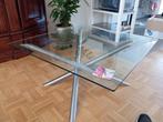 Glazensalontafel, Ophalen, Zo goed als nieuw, Rond, Minder dan 50 cm