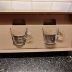 Nespresso espresso glaasjes, Huis en Inrichting, Ophalen of Verzenden, Nieuw, Glas, Overige stijlen