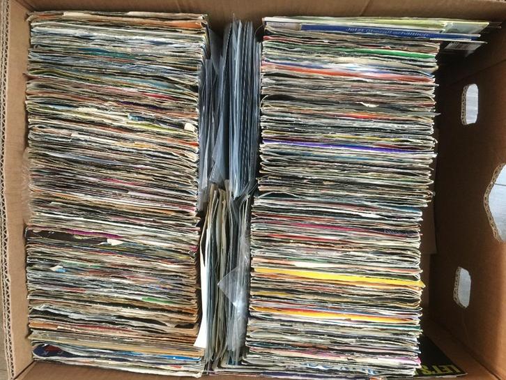 partij Engelstalige singles verzameling 1-2, Cd's en Dvd's, Vinyl Singles, Gebruikt, Pop, Verzenden