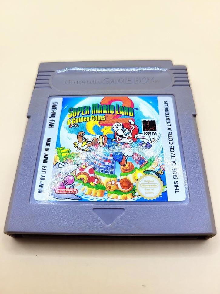 Super Mario Land 2: 6 Golden Coins Gameboy, Spelcomputers en Games, Games | Nintendo Game Boy, Zo goed als nieuw, Avontuur en Actie