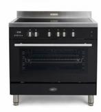 Boretti inductie fornuis 90cm antraciet, Witgoed en Apparatuur, Fornuizen, Ophalen, 60 cm of meer, Zo goed als nieuw, Inductie
