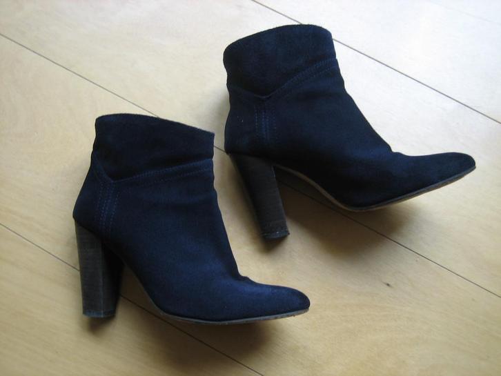 Elegante blauwe laarsjes FRED DE LA BRETONIERE 37 snazzeys, Kleding | Dames, Schoenen, Zo goed als nieuw, Lage of Enkellaarzen