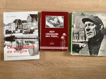 Oude boeken  over chairlois en , over wateren  ,van vroeger  beschikbaar voor biedingen