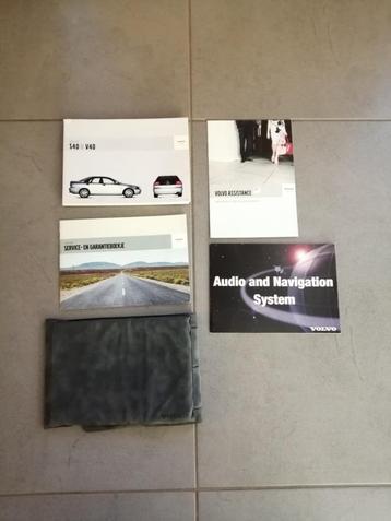 Complete map met boekjes VOLVO S40/V40 mk1   1995/2004  beschikbaar voor biedingen