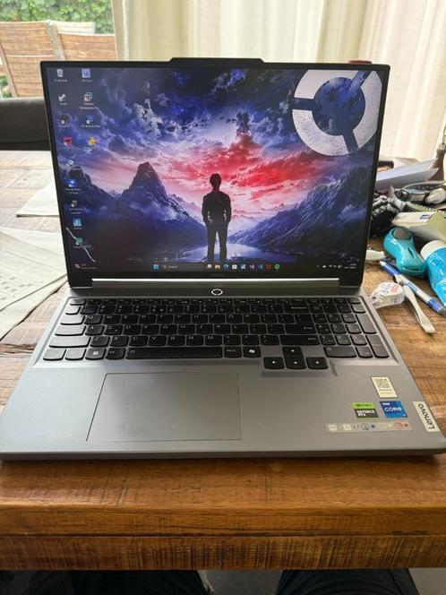 Lenovo Legion 5 16IRX9, Computers en Software, Windows Laptops, Zo goed als nieuw, 16 inch, SSD, 2 tot 3 Ghz, 32 GB, Qwerty, Met videokaart