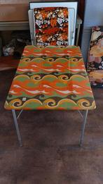 Gepimpte campingtafels retro vintage stijl, Caravans en Kamperen, Ophalen, Zo goed als nieuw, Campingtafel