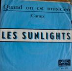 45T 7INCH VINYL SINGLE LES SUNLIGHTS, Ophalen of Verzenden, Zo goed als nieuw, Pop