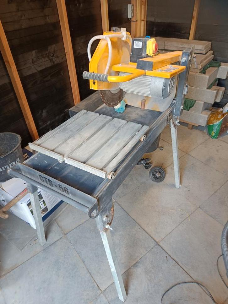 Cedima CTS-56 Tafelzaag Watergekoeld, Doe-het-zelf en Verbouw, Gereedschap | Zaagmachines, Gebruikt, Cirkelzaag, 1200 watt of meer