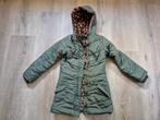 Groene winterjas meisje maat 134-140, Ophalen of Verzenden, Gebruikt, Meisje, Jas