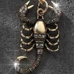 Luxe Schorpioen incl. ketting Sterrenbeeld, Sieraden, Tassen en Uiterlijk, Kettinghangers, Ophalen, Overige materialen, Nieuw