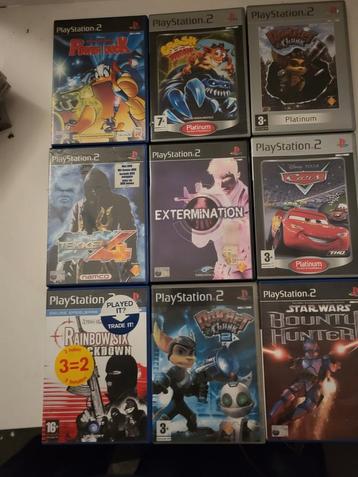 PS2 Games Collectie - Diverse Titels beschikbaar voor biedingen