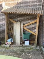 Afdak voor houtopslag,, Minder dan 3 m³, Ophalen