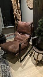 2 mooie Eleonora Lex vintage leren stoelen, Huis en Inrichting, Fauteuils, Ophalen of Verzenden, Zo goed als nieuw