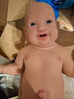 grote silicone reborn baby meisje, Ophalen of Verzenden, Nieuw, Babypop, Levensecht of Reborn
