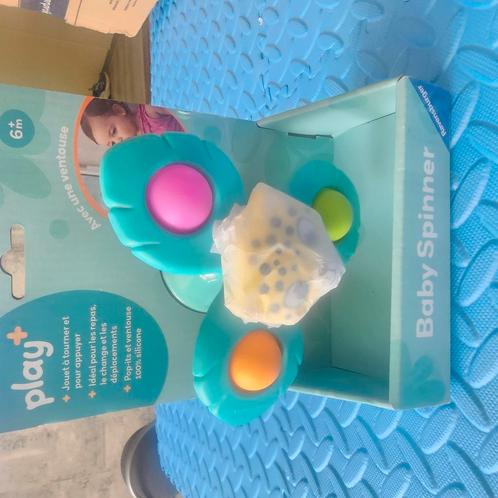 Baby Spinner Speelgoed met Zuignap – 100% Siliconen, Kinderen en Baby's, Speelgoed | Overig, Zo goed als nieuw, Jongen of Meisje
