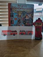 Brandweer Set: Boek, Schilderijtjes & Spaarpot, Ophalen of Verzenden, Gebruikt
