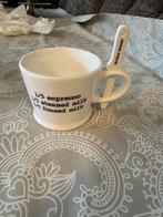 2 Koffiebekers Riviera Maison, Keramiek, Ophalen of Verzenden, Zo goed als nieuw, Overige stijlen
