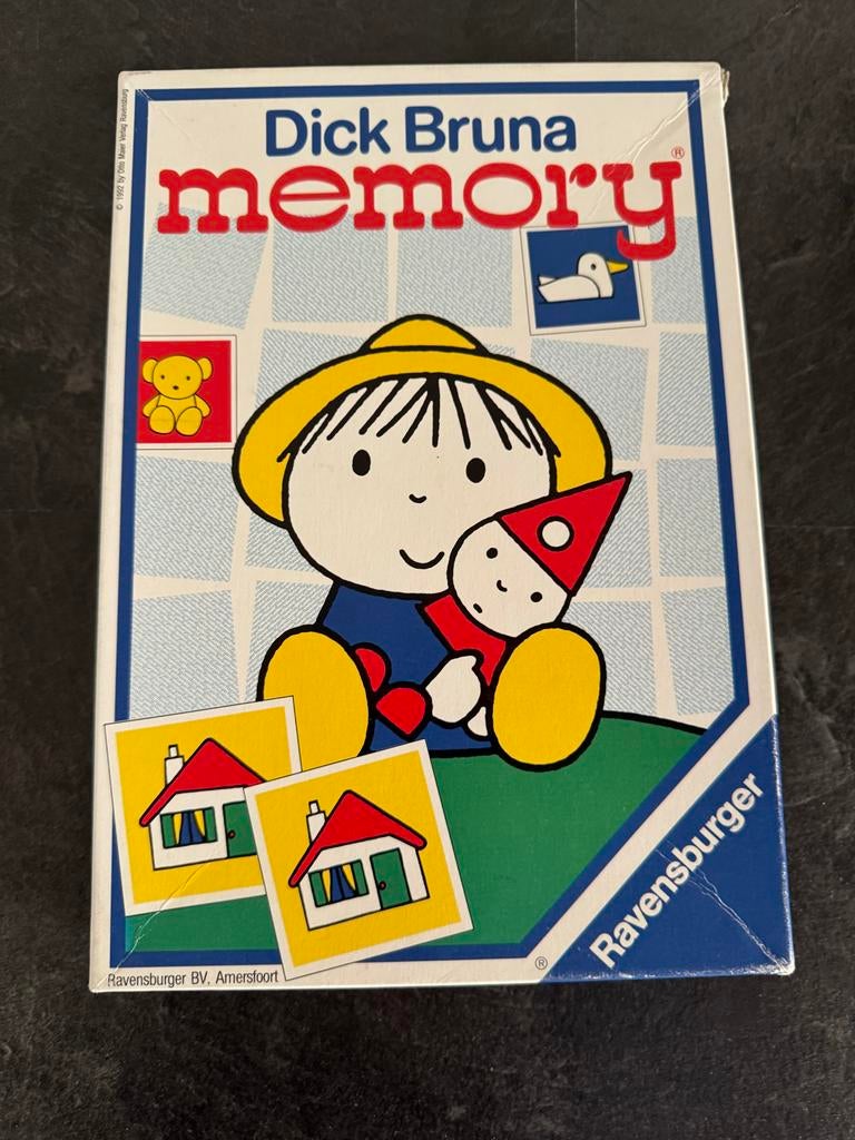 Dick Bruna Memory - Ravensburger, Verzamelen, Speelkaarten, Jokers en Kwartetten, Ophalen, Zo goed als nieuw, Speelkaart(en)