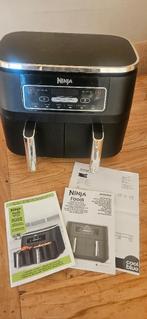 Ninja Foodi Dual Zone Airfryer, Ophalen of Verzenden, Zo goed als nieuw, Airfryer XXL, 1500 gram of meer