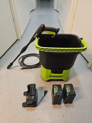 Greenworks GDC60 60V Accu Hogedrukreiniger beschikbaar voor biedingen