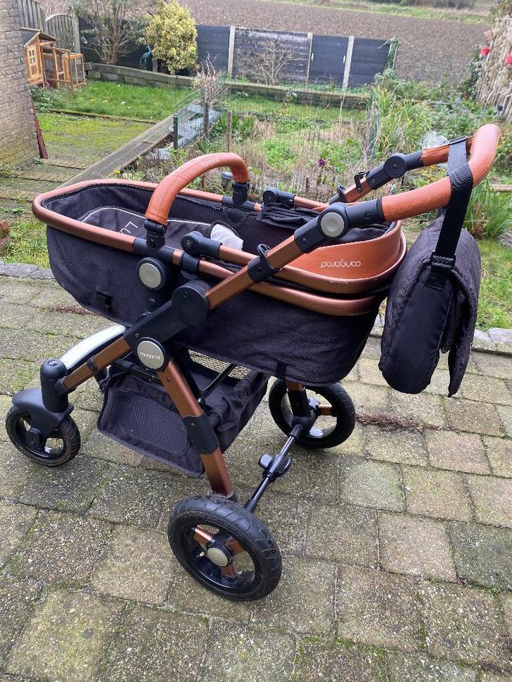 Cangaroo Luxor kinderwagen, Kinderen en Baby's, Kinderwagens en Combinaties, Zo goed als nieuw, Combiwagen, Overige merken, Duowagen