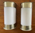 2 buiten wandlampen van RVS, Huis en Inrichting, Ophalen of Verzenden, Nieuw, Glas, Modern