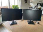 LG monitoren, 22MK400H, 2 stuks, Gebruikt, Full HD, 1 tot 2 ms, 61 t/m 100 Hz
