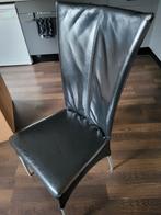 6 Leren Eetkamerstoelen - Opknapper, Ophalen of Verzenden