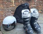 Salomon skischoenen mt 26/26.5 (= 39/40) + Sinner helm mt S, Ophalen, 160 tot 180 cm, Gebruikt, Schoenen