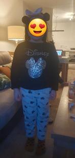 Pyjama Disney mini mouse met 2 haarbanden, Kinderen en Baby's, Kinderkleding | Maat 134, Meisje, Gebruikt, Disney, Nacht- of Onderkleding