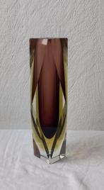 Murano Flavio Poli Vaas 21cm, Antiek en Kunst, Antiek | Glas en Kristal, Verzenden