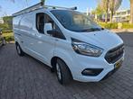 Ford Transit Custom 300 2.0 TDCI L2H1 LINITED 170PK, Auto's, Voorwielaandrijving, 4 cilinders, 2800 kg, Wit