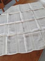 Tafelkleed jaren 60, linnen, vierkant 95 x 95 cm, Ophalen of Verzenden, Gebruikt, Vierkant, Binnen