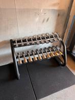 Technogym Chrome Dumbbell Rack (Nieuw model), Ophalen of Verzenden, Rug, Zo goed als nieuw, Dumbbell