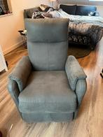 Relax fauteuil elektrische grijs, Huis en Inrichting, Fauteuils, Ophalen, Compact, 75 tot 100 cm, Zo goed als nieuw