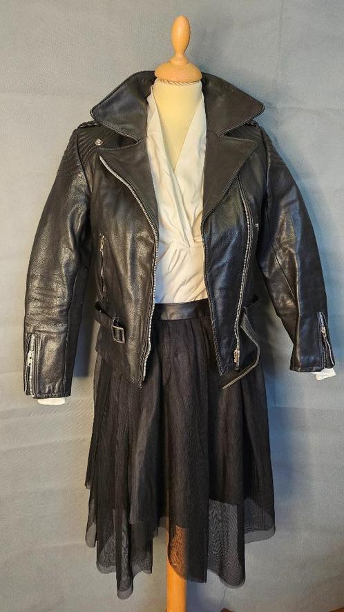 Harley-Davidson Leren Bikerjack - Maat 32, Motoren, Kleding | Motorkleding, Jas | leer, Dames, Tweedehands, Verzenden