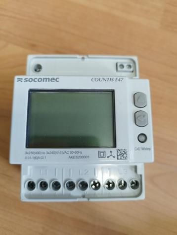 Socomec modbus tcp/ip kwh energiemeter beschikbaar voor biedingen