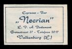 suikerzakje 1009 Necrian Valkenburg L, Verzamelen, Ophalen of Verzenden, Nederland